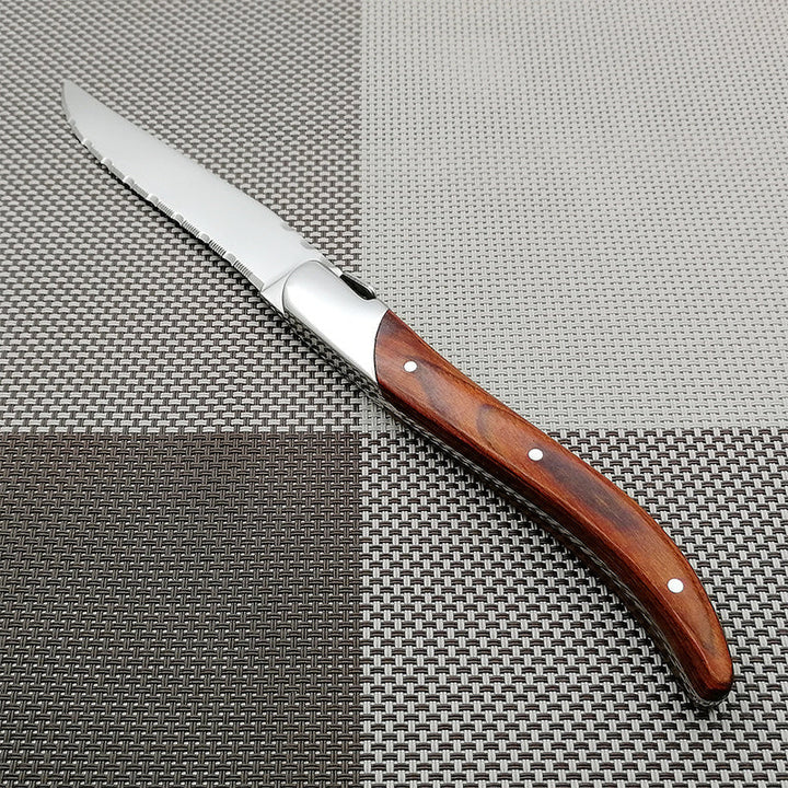 Elevate Your Dining Experience with Our 8.8'' Stainless Steel Steak Knives