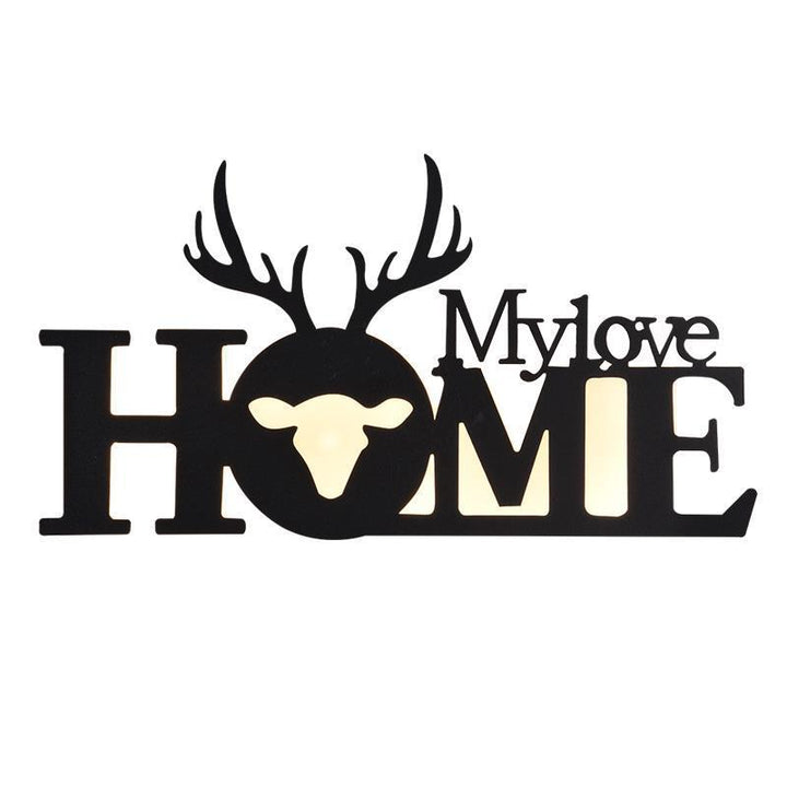 Illuminate Your Space with Style: The Led English Letter Wall Lamp