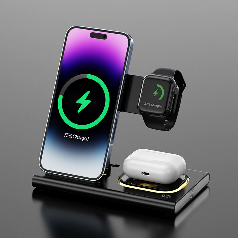 Transform Your Space with the 3 IN 1 Wireless Charging Charger Night Light