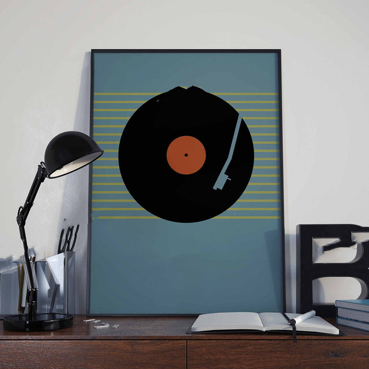 Transform Your Space with Vinyl Record Wall Art