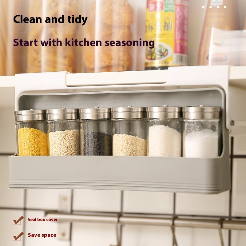 Seasoning Bottle Kitchen Hanging Storage Rack