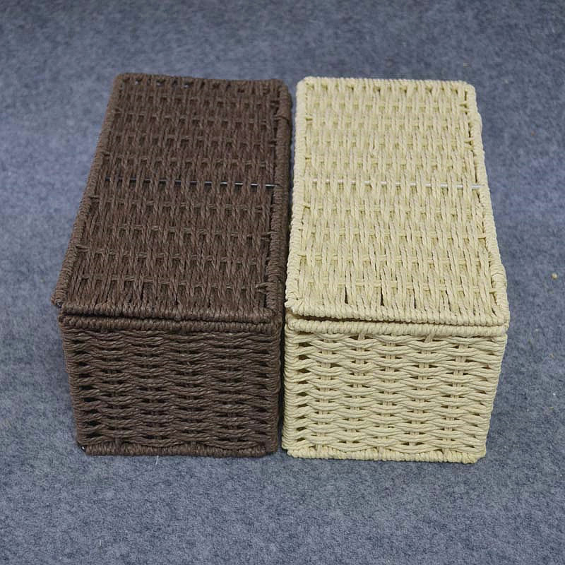Straw Storage Box Desktop Storage Box