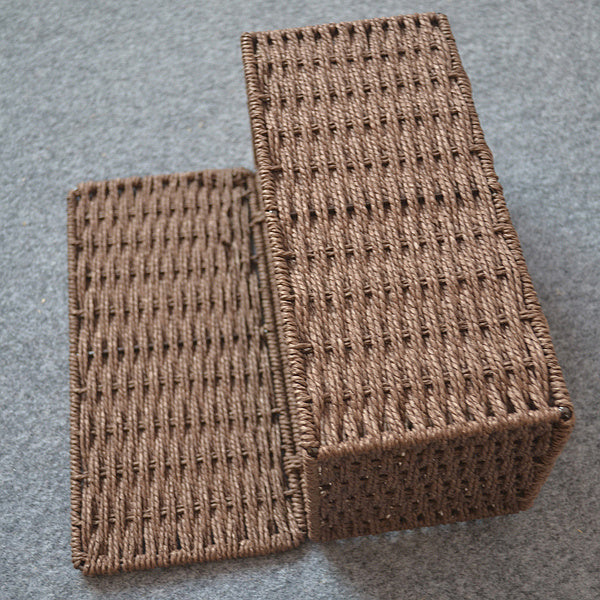 Straw Storage Box Desktop Storage Box