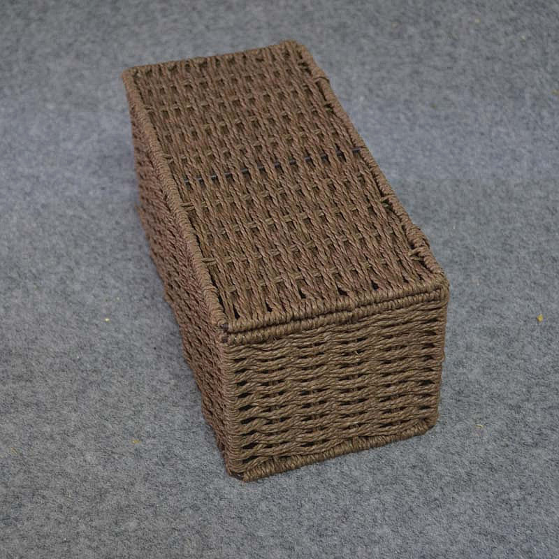 Straw Storage Box Desktop Storage Box