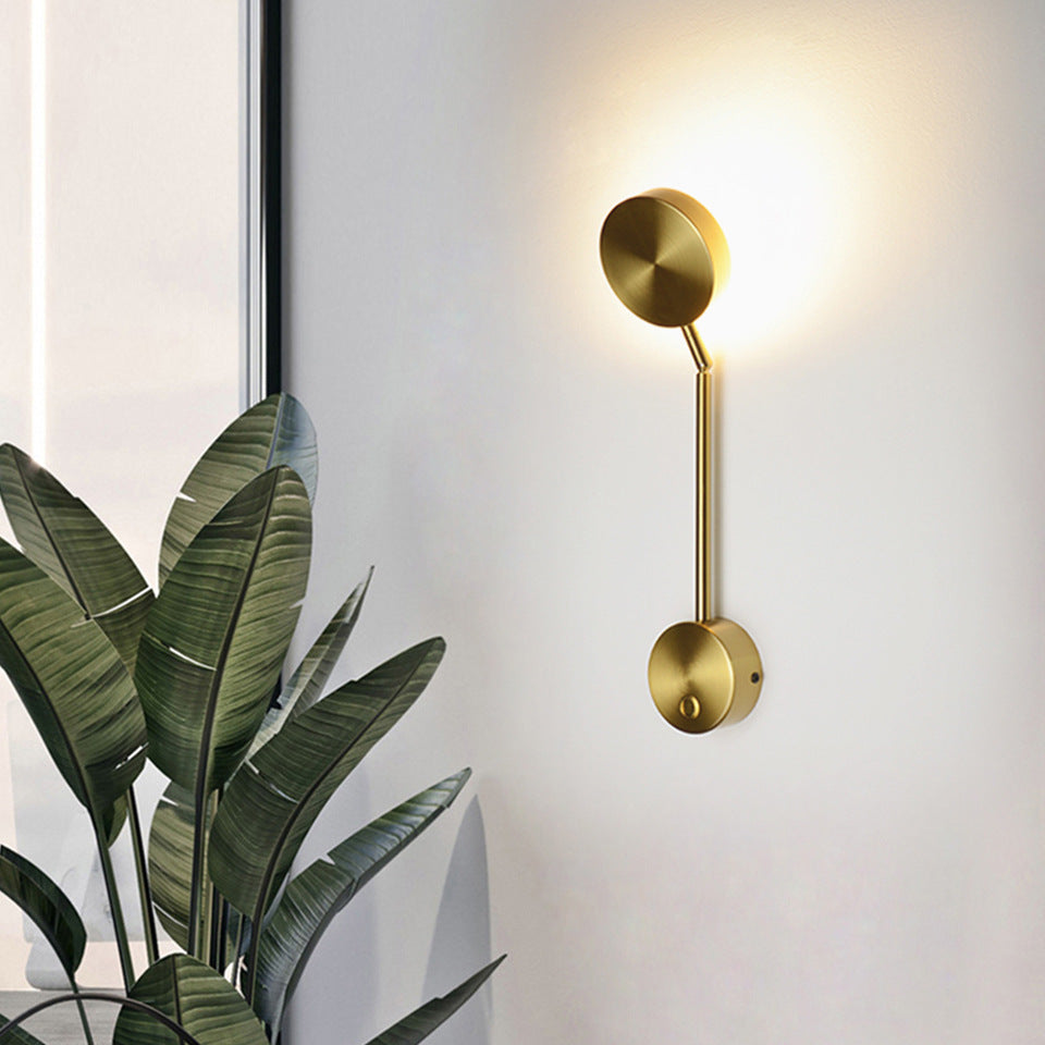 Bedside Lamp Wall Lamp Rotary Key