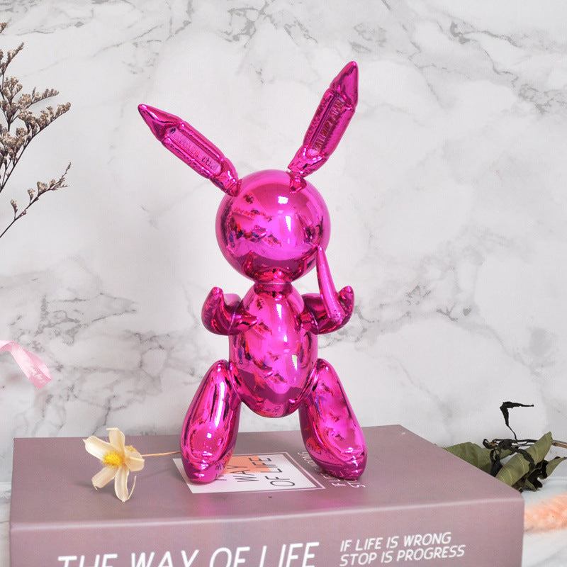 Balloon rabbit home decor items