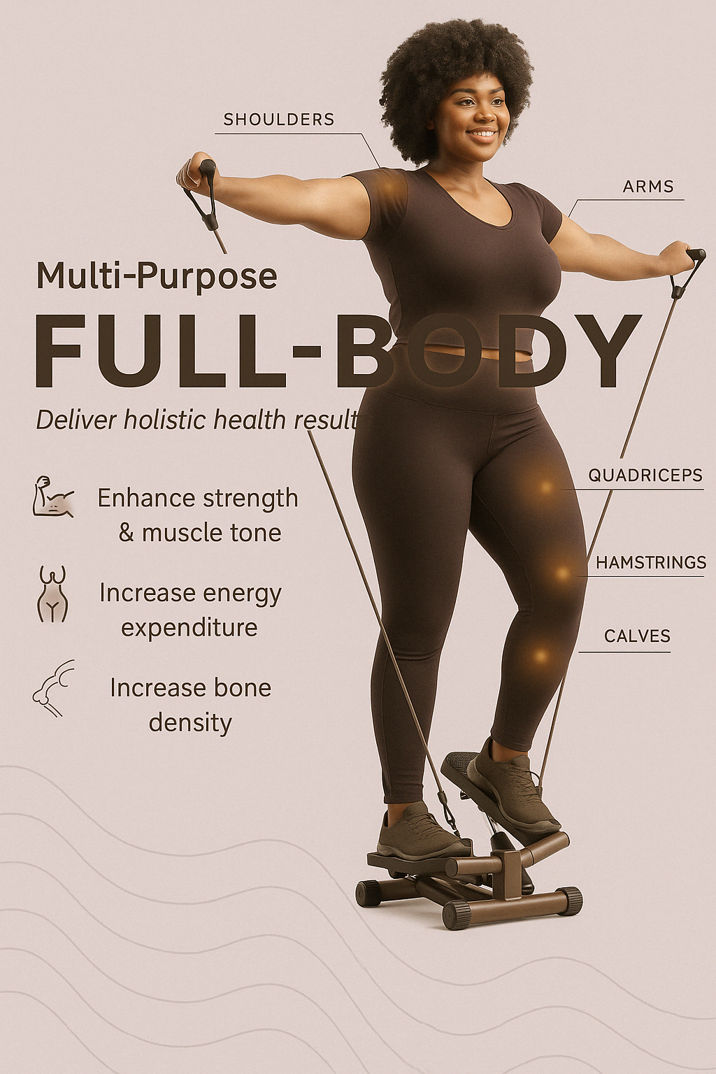 Mini Stepper For Exercise At Home