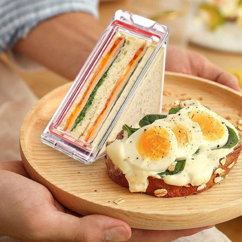 Reuse Triangle Magnetic Sandwich Crisper Kitchen Gadgets