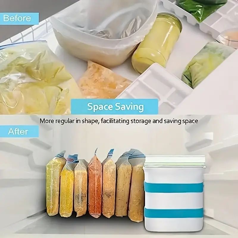 Meal Preparation Bag Container For Frozen Storage