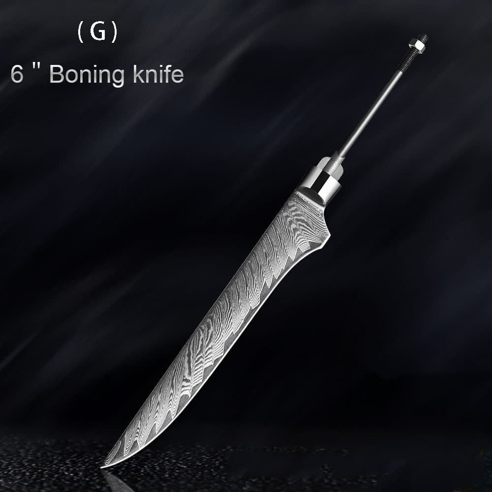 Damascus Knife Embryo High Hardness Kitchen Knives