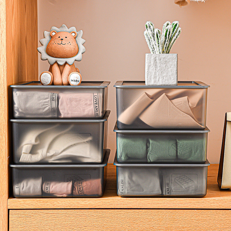 Stacked Storage Box Underwear Bra Socks Storage Box