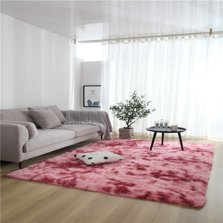 Variegated Tie-dye Gradient Carpet Bedroom Living Room