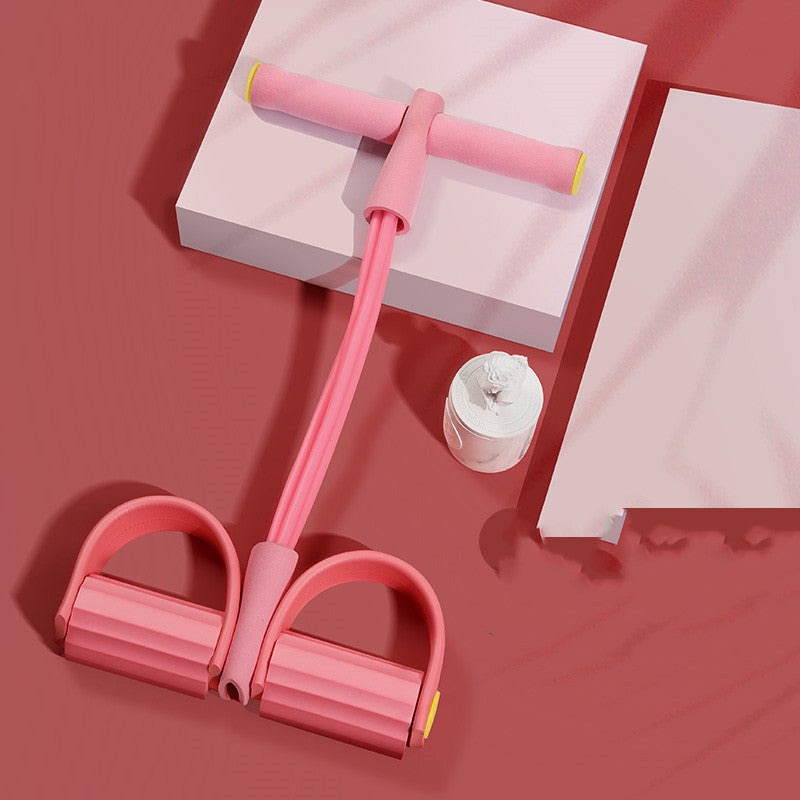 Crunches Auxiliary Rope Female Yoga Exercise