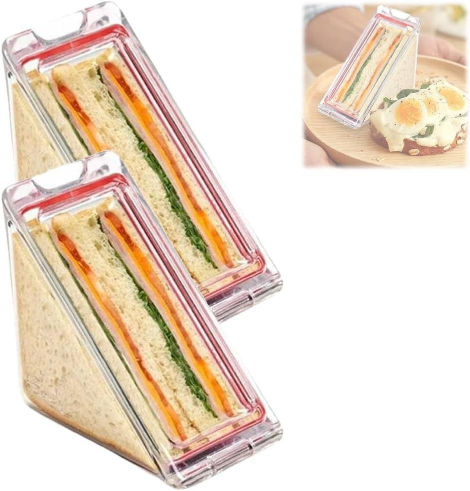 Reuse Triangle Magnetic Sandwich Crisper Kitchen Gadgets