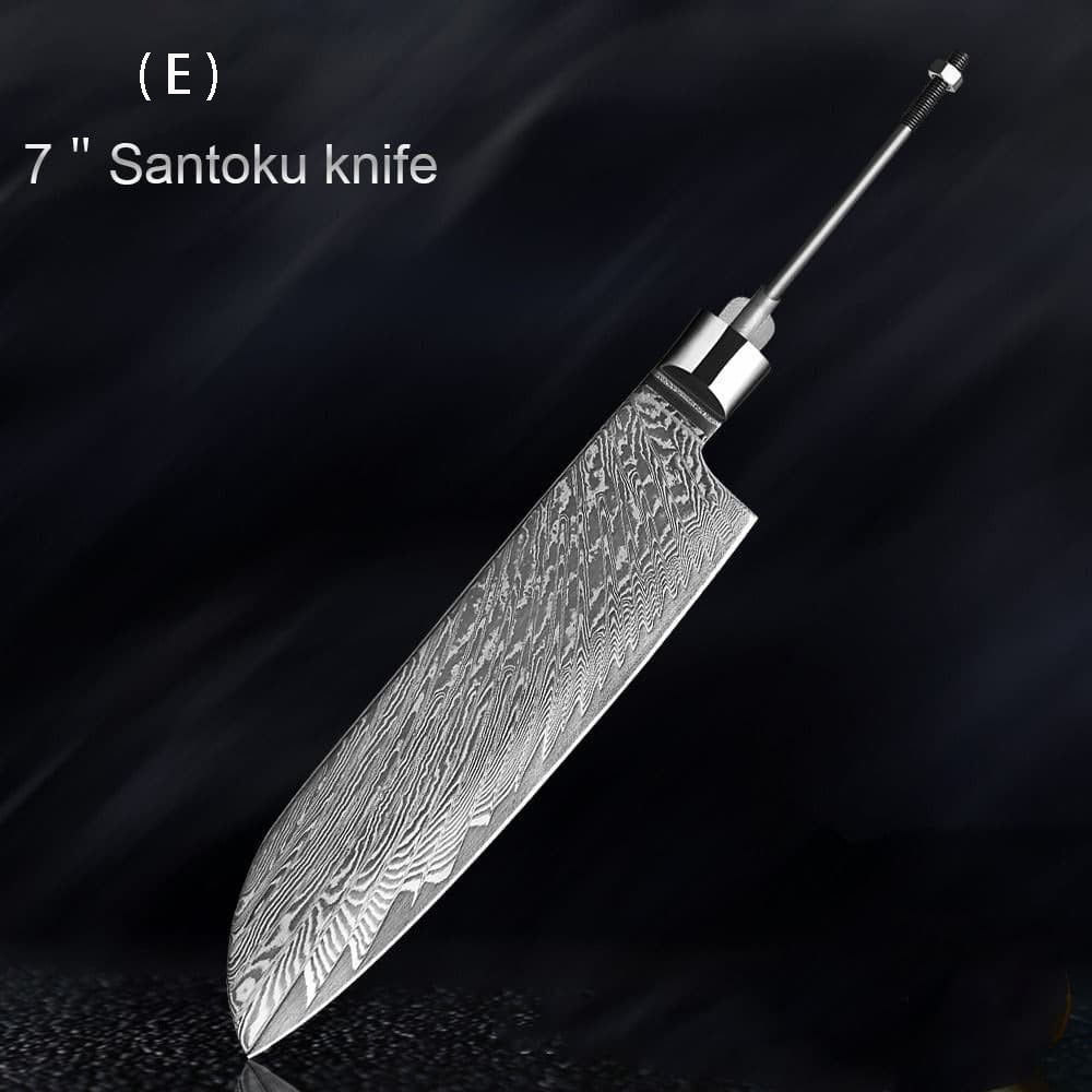 Damascus Knife Embryo High Hardness Kitchen Knives