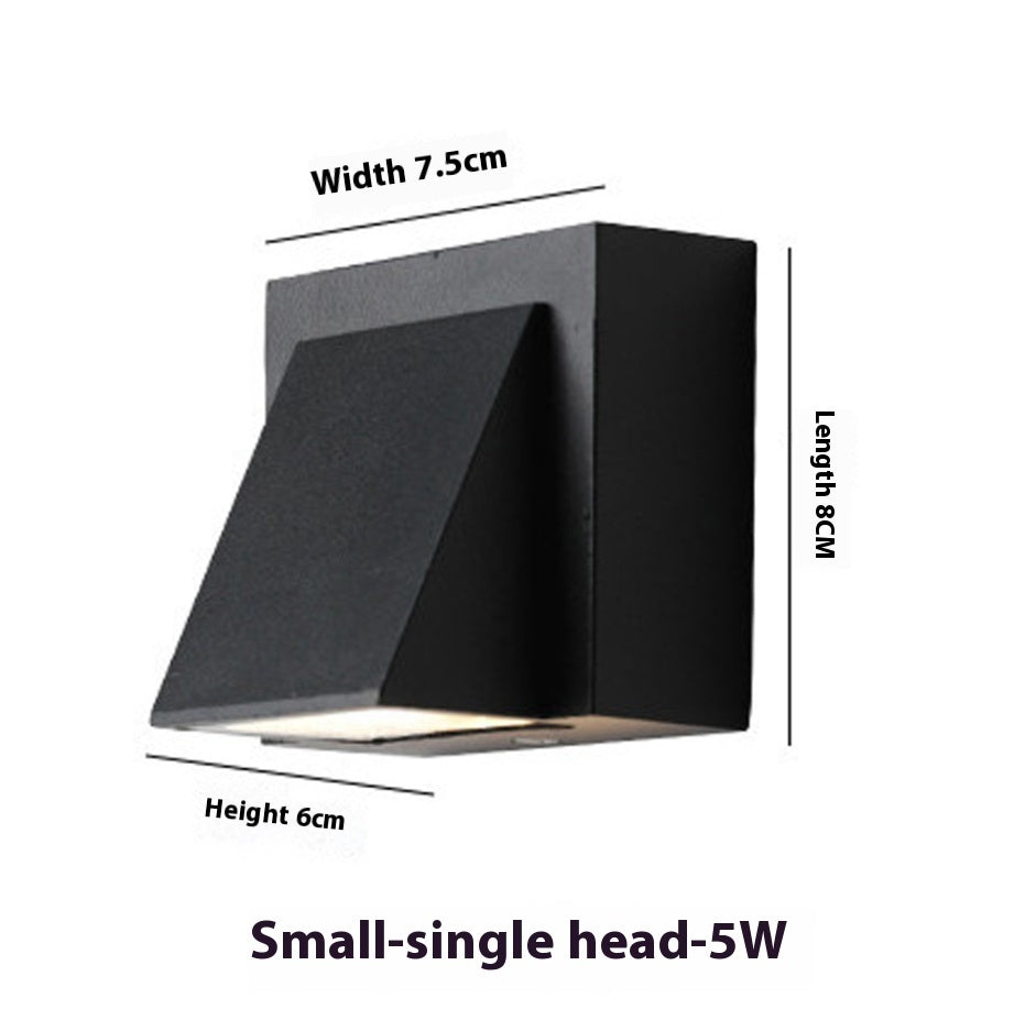 Waterproof Wall Lamp For Courtyard Background Wall