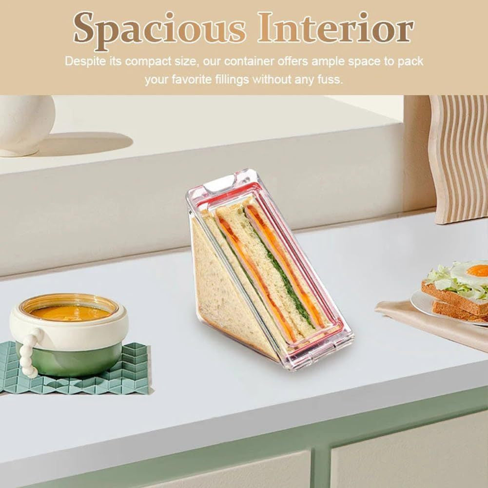 Reuse Triangle Magnetic Sandwich Crisper Kitchen Gadgets