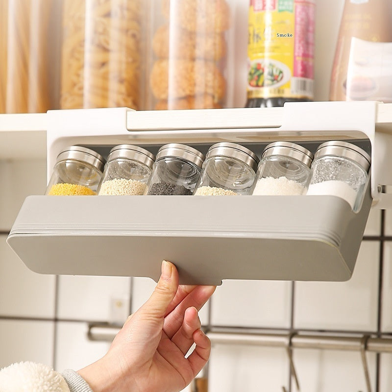 Seasoning Bottle Kitchen Hanging Storage Rack