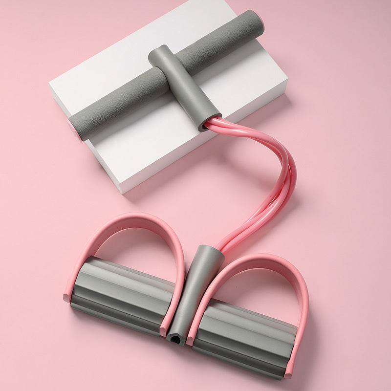 Crunches Auxiliary Rope Female Yoga Exercise