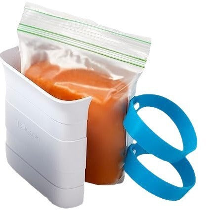 Meal Preparation Bag Container For Frozen Storage
